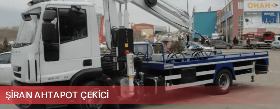 Şiran İlçemi Ahtapot Çekici